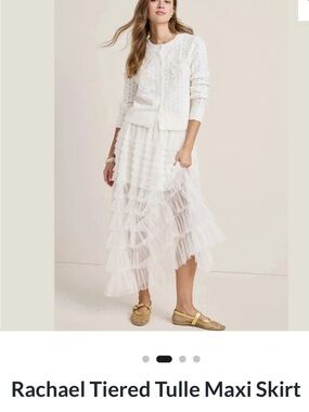 Francesca’s Layered Tulle Ruffle Skirt